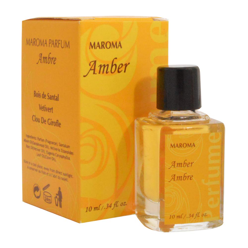 Maroma Fragrance, Amber, .34 Fluid Ounce Beauty & Personal Care Maroma