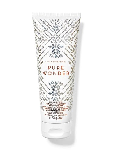 Bath & Body Works Pure Wonder Ultimate Hydration Body Cream Gift Set For Women, 8 Fl Oz (Pure Wonder) Beauty & Personal Care Bath & Body Works