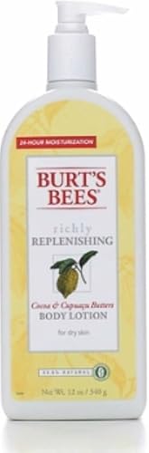 Burt's Bees Richly Replenishing Body Lotion, Cocoa & Cupuacu Butters 12 oz (Pack of 2) Beauty & Personal Care Burt's Bees
