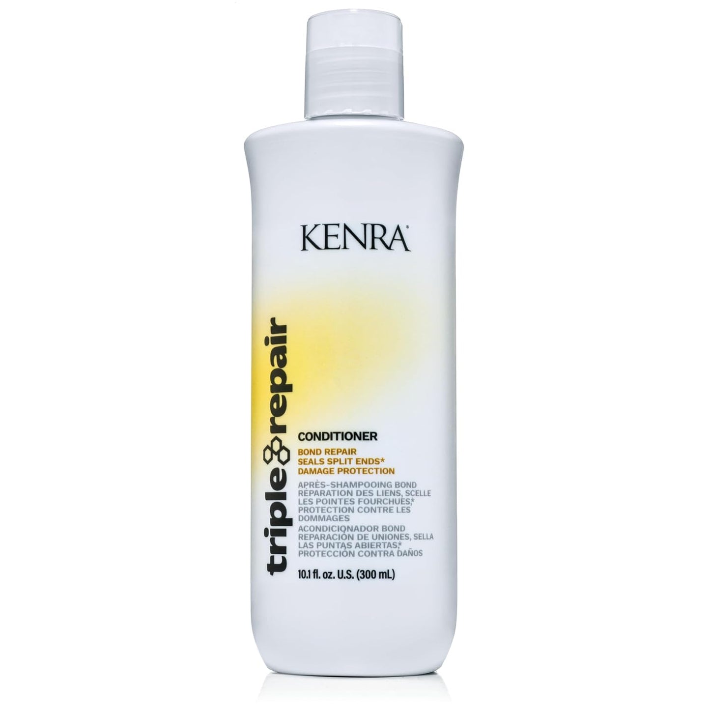 Kenra Triple Repair Shampoo/Conditioner Set | Targets & Repairs Weak or Broken Bonds | Split Ends | Damaged Hair | Bond Builder | Sulfate-Free | 10.1 Beauty & Personal Care Kenra