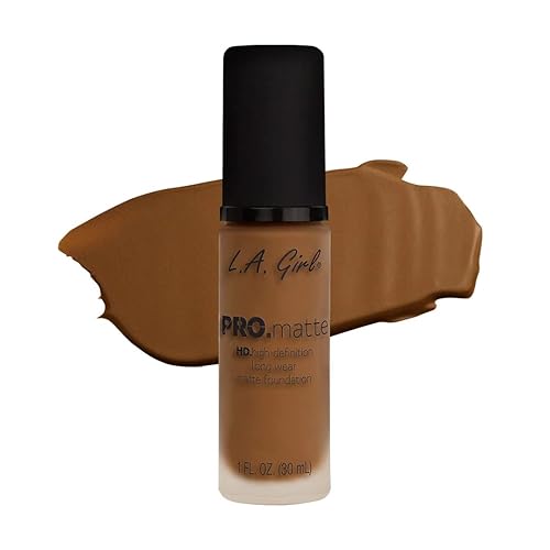 L.A. Girl PRO.Matte Foundation, Nutmeg GLM683 Beauty & Personal Care L.A. Girl