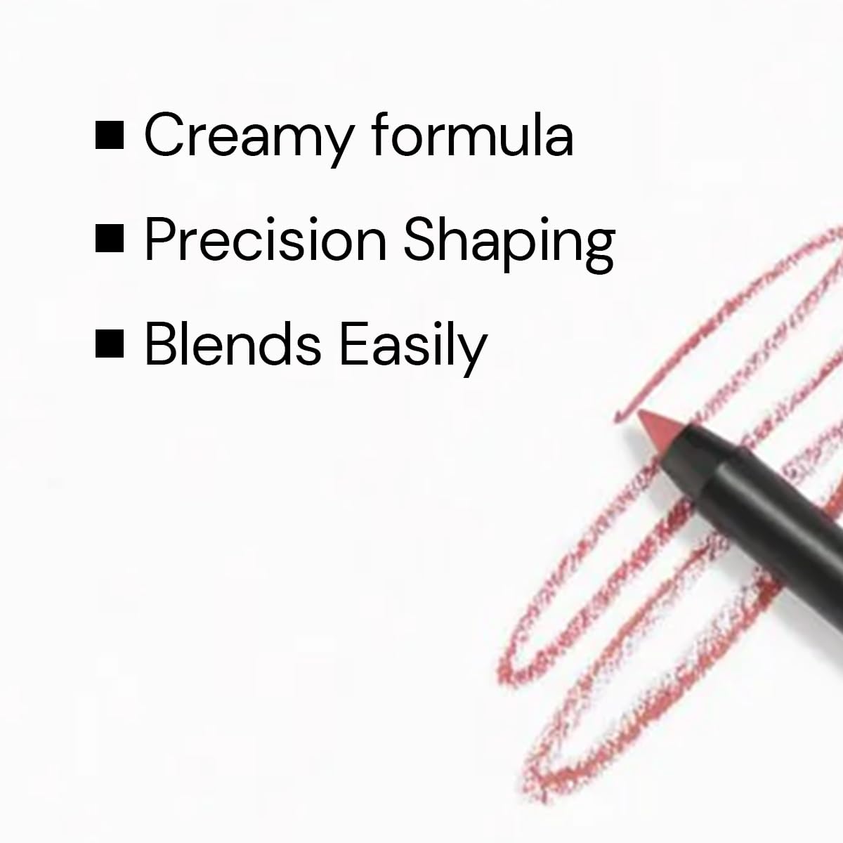 CONTEXT SKIN Dual Lip Pencil for Precision Lip Liner Application | Creamy Formula for Gorgeous Lips | Blendable Dual Ended Design in Locked In Beauty & Personal Care CONTEXT SKIN