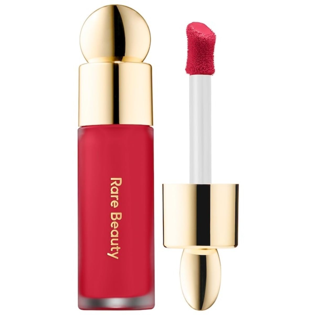 Rare Beauty by Selena Gomez Soft Pinch Liquid Blush Mini Size - Grateful - Dewy True Red