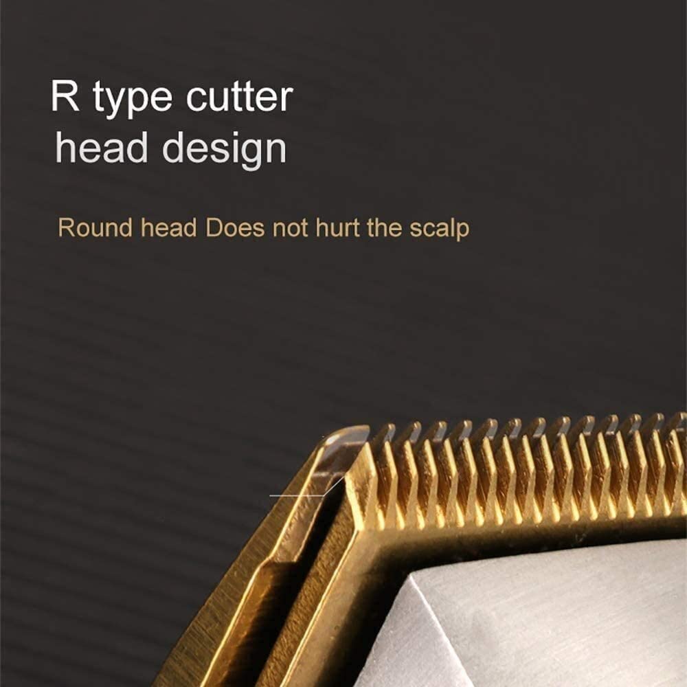 GLESVOWIO Pro Hair Clipper Hair Trimming Scissors Professional Tool Professional Hair Clippers Cordless Haircut Household Tools Hair Clipper Men's Beauty and Personal Care GLESVOWIO