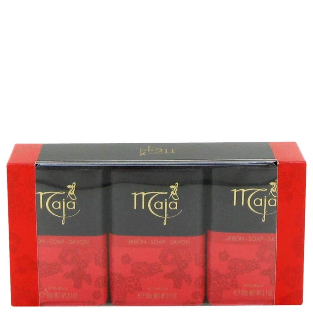 Myrurgia Maja Rectangular Soap - 3 x 3.1 oz. Beauty & Personal Care Maja
