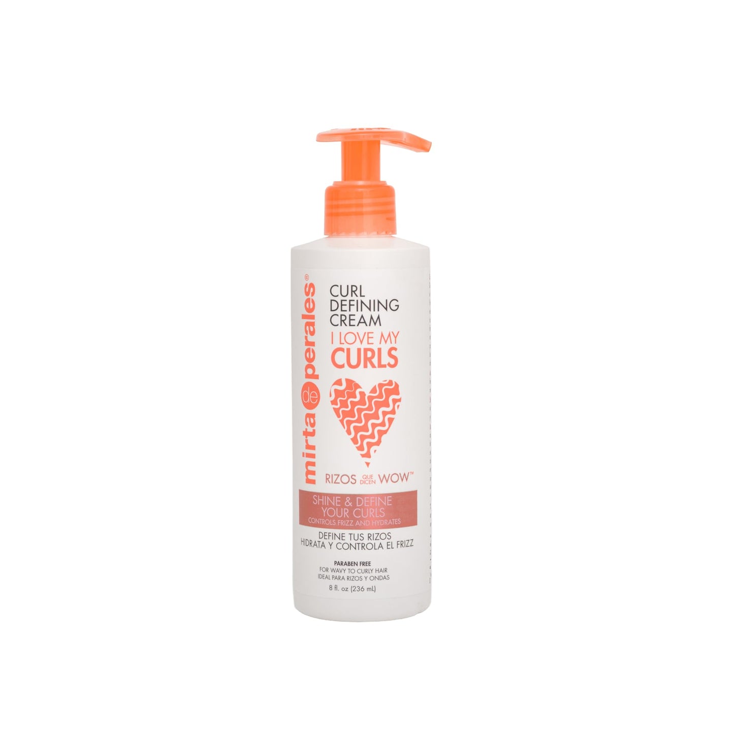Mirta De Perales, Curls Defining Cream for Wavy, Curly & Coily Hair | Hydrating Curl Cream with Coconut Oil & Shea Butter | Defines, Smooths Beauty & Personal Care Mirta De Perales