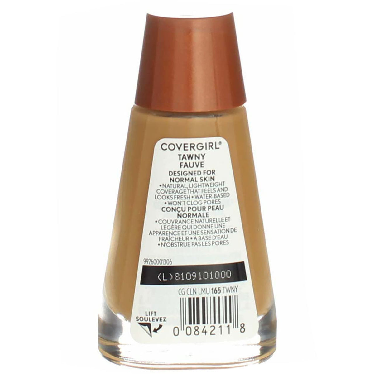 COVERGIRL Clean Liquid Makeup, Tawny (N) 165, 1.0-Ounce Bottles (Pack of 2) Beauty & Personal Care COVERGIRL