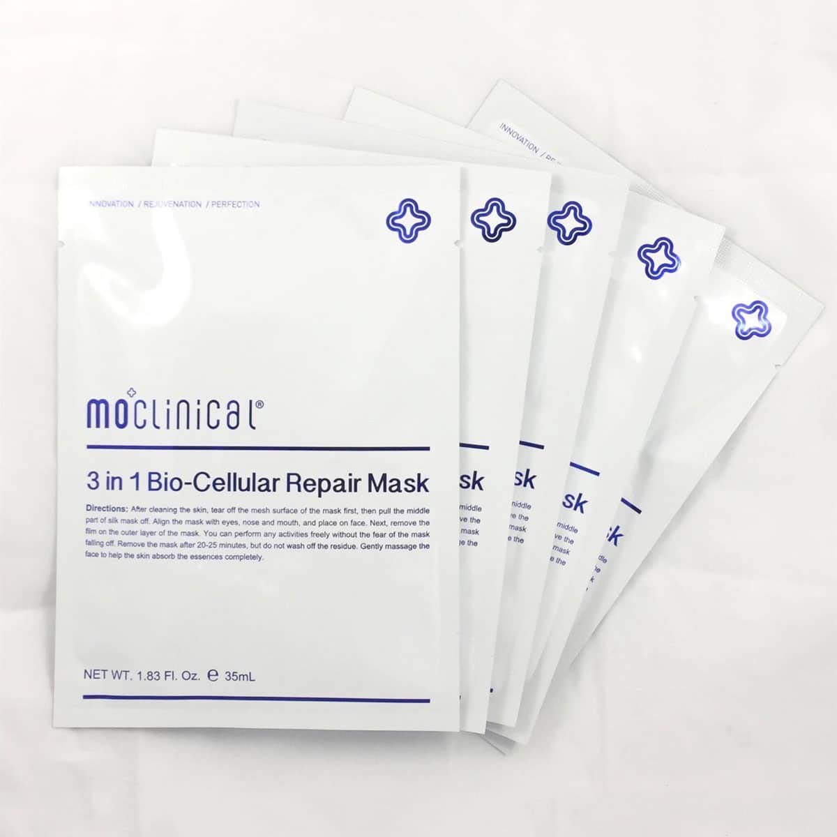 MO Clinical 3 in 1 Bio-Cellular Repair Mask, 5 PCs/Box Beauty & Personal Care MO Clinical