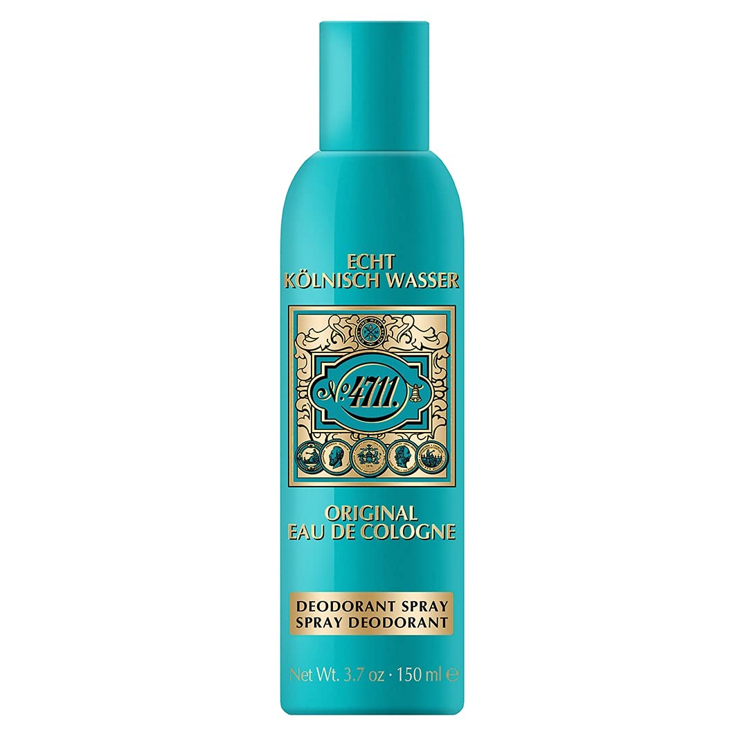 Muelhens 4711 Deodorant Spray for Unisex, 3.4 Ounce Beauty and Personal Care 4711
