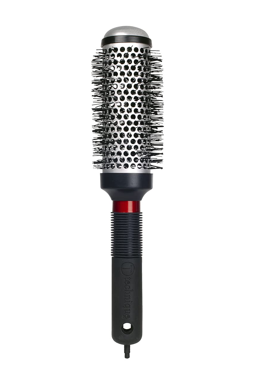 Cricket Technique Thermal Hair Brush #350 1.5” for Curling, and Styling - Heat-Retaining Barrel with Anti-Static Tourmaline Bristles, Round Thermal Beauty & Personal Care CRICKET