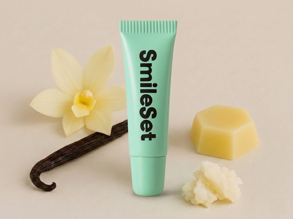 SmileSet Premium Hydrating Lip Gloss - Nourishing Lip Gloss Tubes with Petrolatum Beeswax, Shea Butter - Pack Of 4 Beauty & Personal Care SmileSet