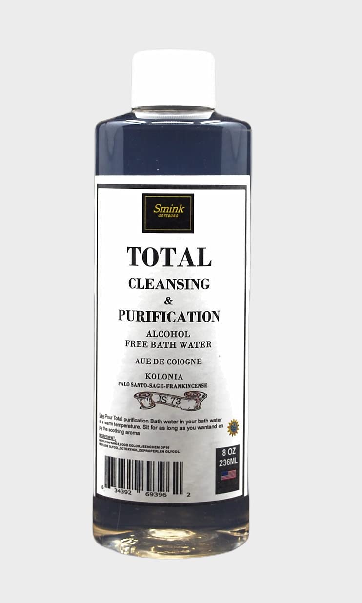 Smink Total Cleansing & Purification Bath Water (8 oz) Beauty & Personal Care Smink