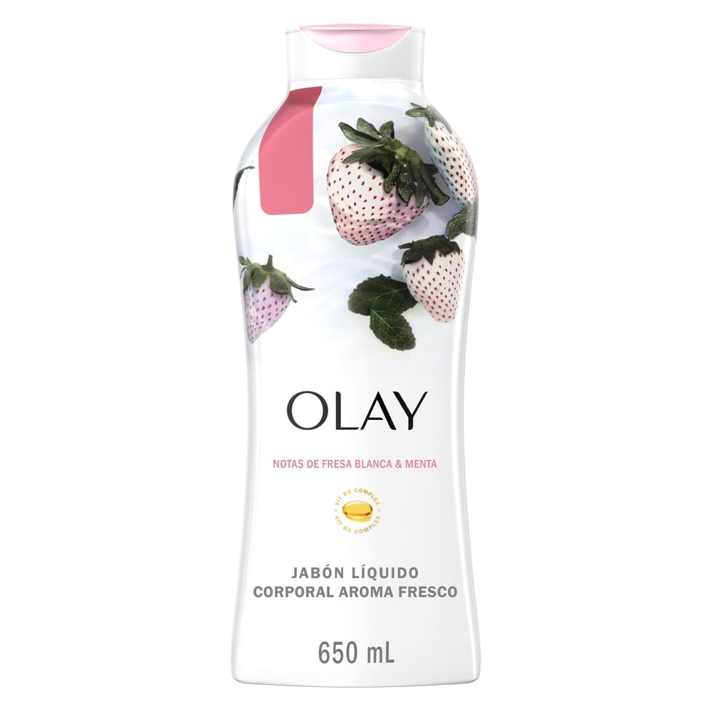 Olay Fresh Outlast Body Wash, White Strawberry & Mint, 22 Fl Oz, 1 Pound Beauty & Personal Care Olay