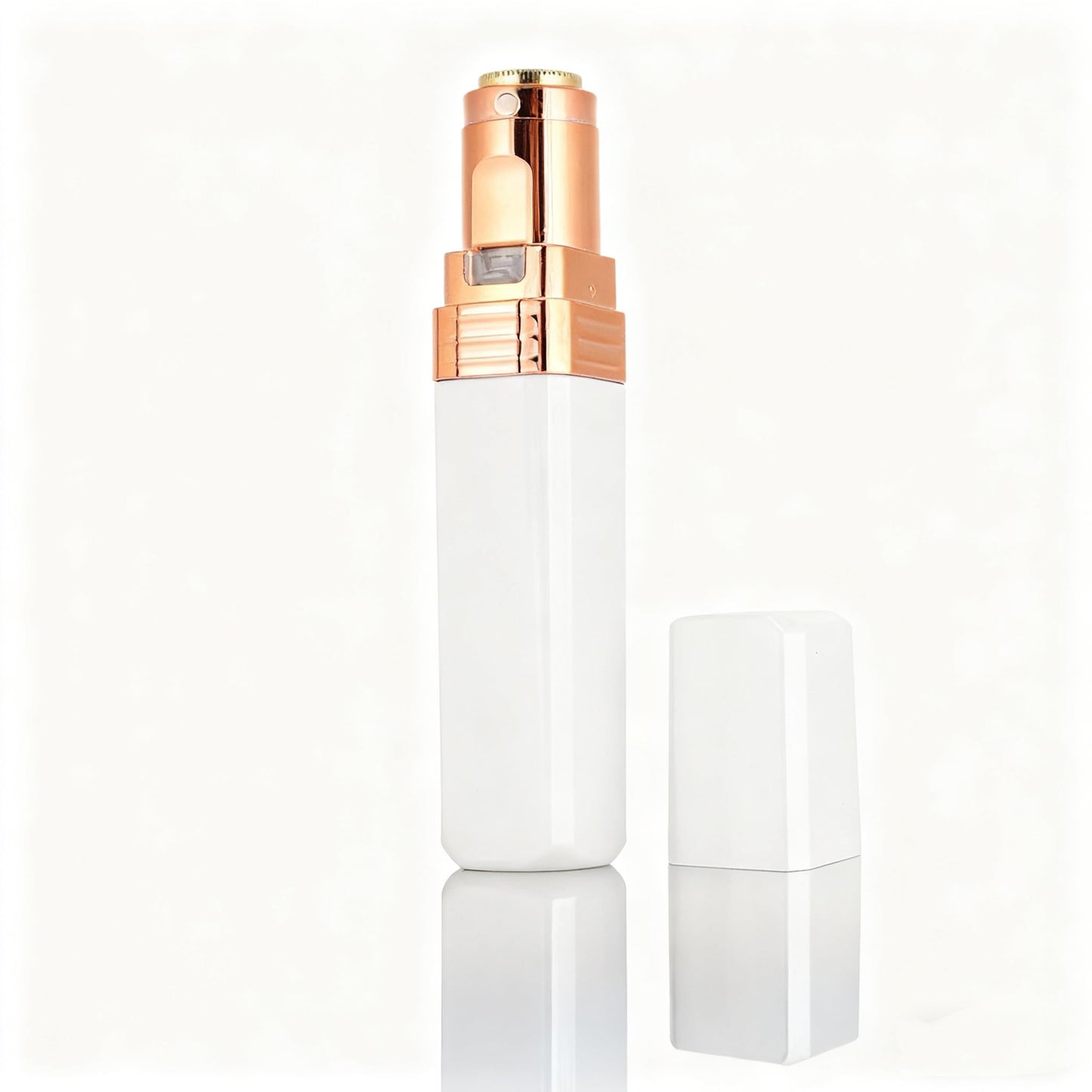 ZJchao Electric Hair Remover, Lipstick Shape Mini Face Body Hair Shaver Machine, Painless Epilator for Upper Lip Chin (White) Beauty and Personal Care ZJchao