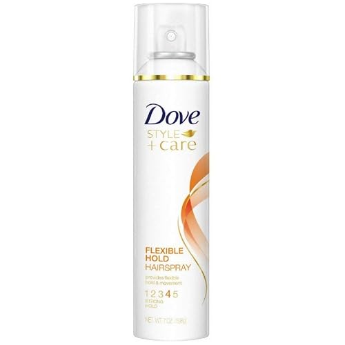 Dove Style + Care Flexible Hold Hairspray, Strong Hold 7 oz ( Pack of 8) Beauty & Personal Care Dove