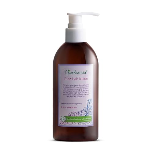 Just Nutritive Frizz Hair Lotion | Flyaway Taming Treatment | Anti-Frizz Natural Hair Lotion for Men and Woman | Styling and Softening Lotion 8 Fl Oz Beauty & Personal Care Just Nutritive