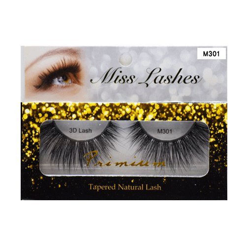"4 Pairs" Miss 3D Volume Lash M301 Beauty & Personal Care Miss Lash