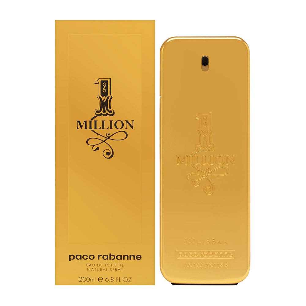 1 Million FOR MEN by Paco Rabanne - 6.7 Fl oz EDT Spray Beauty & Personal Care paco rabanne