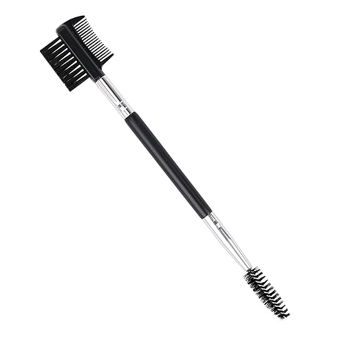3 Head Eyebrow Eyelash Shaper Eyelash Comb Double Head Brush Makeup Grooming Tool cosmetic with 3 Different Spoolie Brushes for Separating Lashes Beauty & Personal Care MUIIGOOD