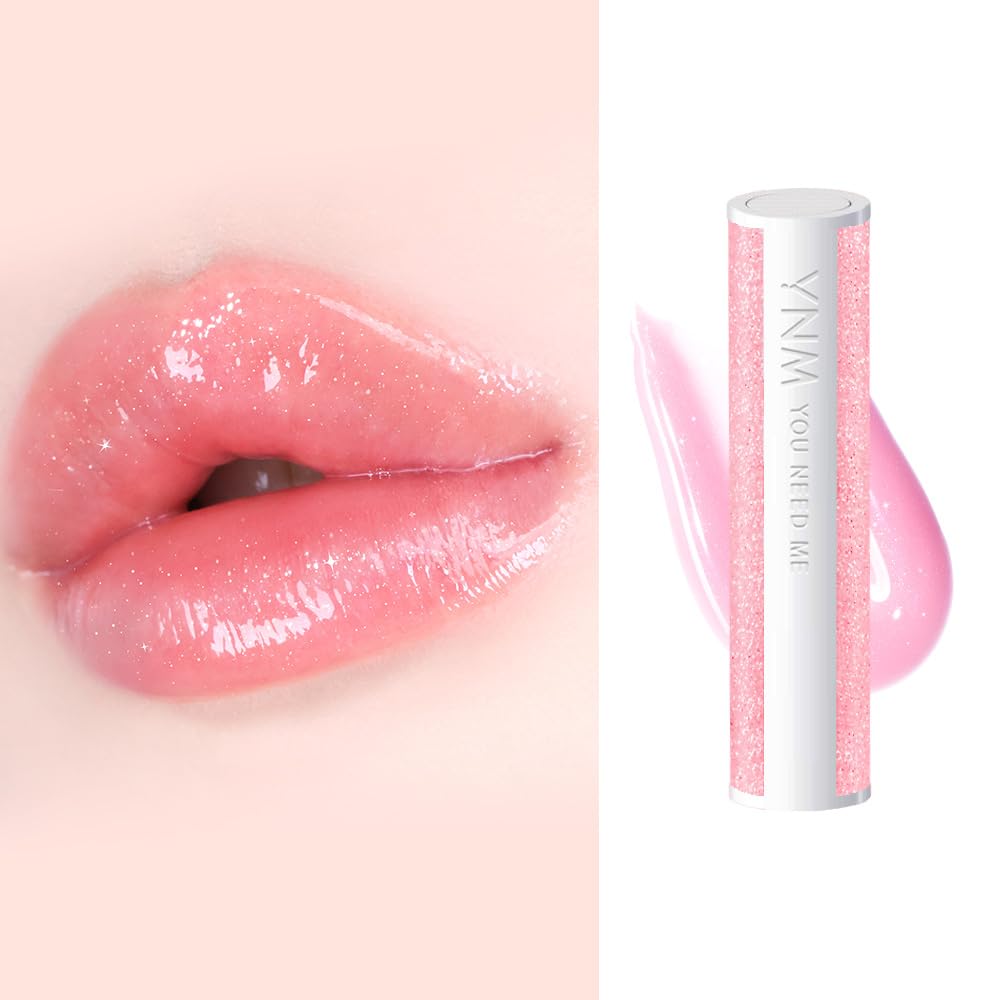 YNM Ultimate Lip Plumpe, PINK SPARKLE, Intense Lip Plumper, 0.1 fl oz, Moisturizing, Hydrating, High-Shine Sheer, Intense Beauty and Personal Care YOU NEED ME