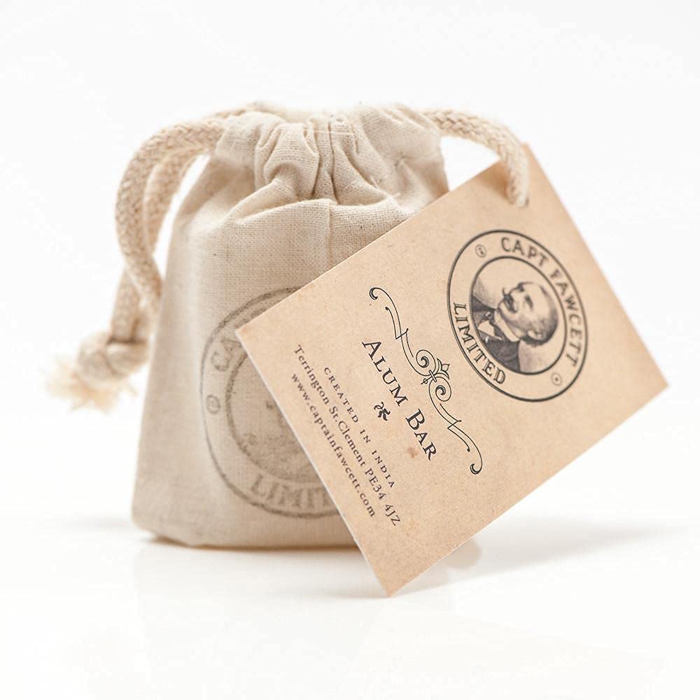 Captain Fawcett's Traditional Alum Bar (90g/3.17oz)- Handcrafted with natural minerals, for healing process caused bynicks and bumps., Great Beauty and Personal Care CAPTAIN FAWCETT