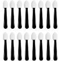 100Pcs Black White Small Eyeshadow Applicators Eye Shadow Sponge Applicator Sticks Eye Makeup Applicators Sponge Tip Make up Applicators Eyeshadow Beauty & Personal Care Xinjincang