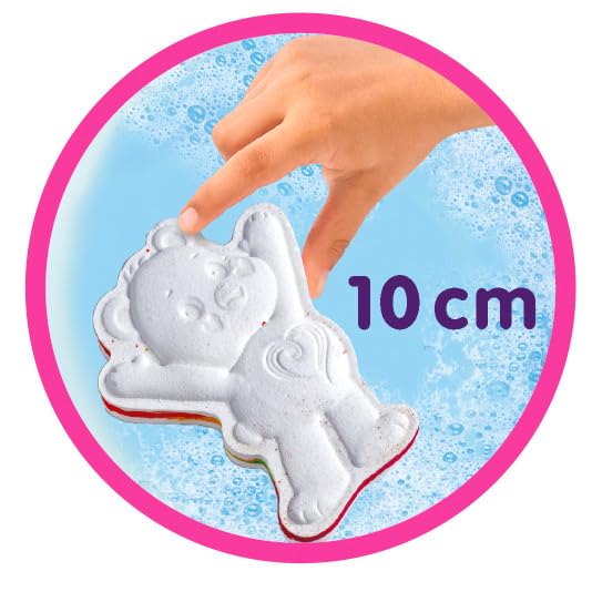 Simba Glibbi Care Bears Bearbomb Lucky Bear Bath Bombs Magic Colour Effect Bath Toy 110 Grams Ages 3+ Beauty and Personal Care Simba
