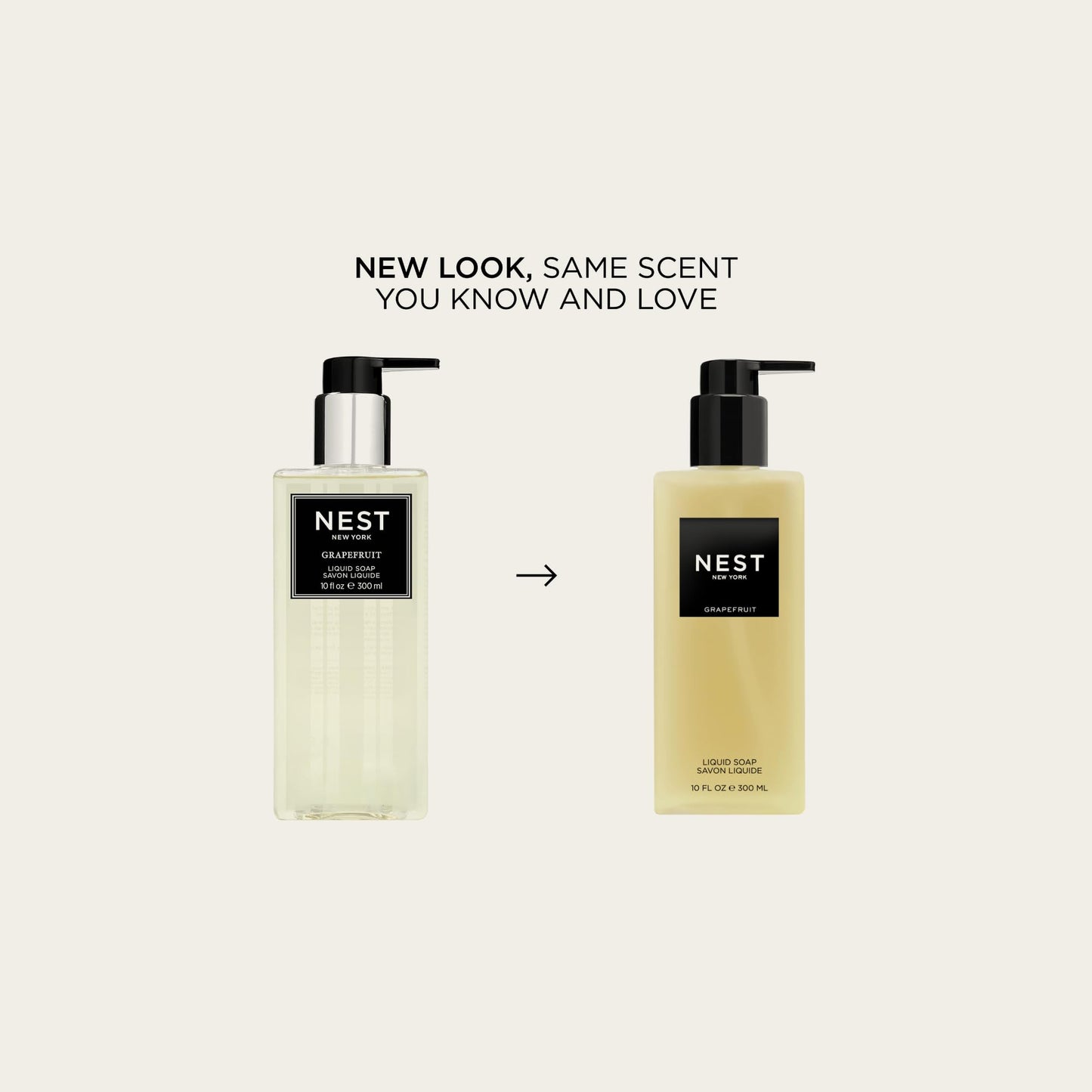 NEST New York Liquid Soap, Grapefruit - 10 fl oz - Cleanses & Nourishes Skin - Approx. 300 Pumps Per Bottle - Gluten Free & Cruelty Free Beauty & Personal Care NEST New York