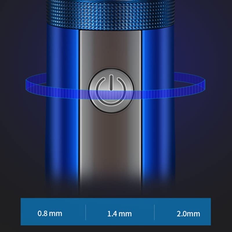 GLESVOWIO Hair Clippers Beard Trimmer for Men Ceramic Blade Nozzle Clipper Professional Finishing Machine Cutter USB Charge Home Appliance Beauty and Personal Care GLESVOWIO