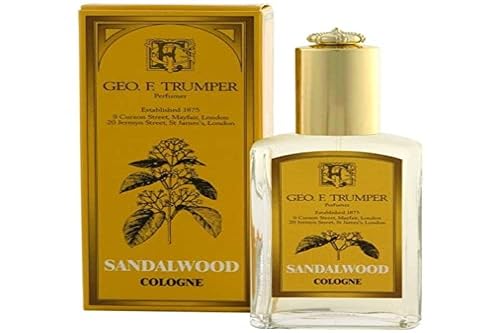 Geo. F. Trumper Sandalwood Cologne in Glass Atomiser Bottle, 50ml Beauty & Personal Care Geo F. Trumper