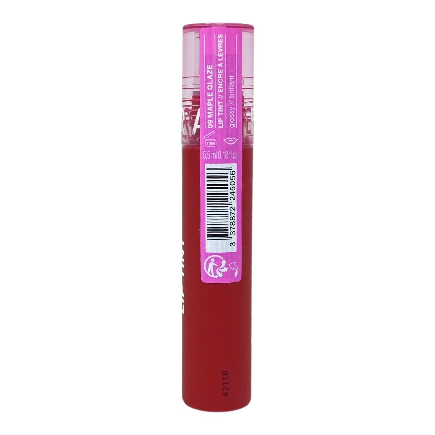 SEPHORA Collection Totally Juicy Lip Tint - 09 Maple Glaze (warm orange nude) - 5.5 mL / 0.18 fl oz Beauty & Personal Care SEPHORA