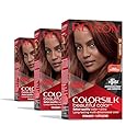 Revlon Colorsilk Beautiful Color Permanent Hair Color, (OLD VERSION) 31 Dark Auburn (Pack of 3) Beauty & Personal Care REVLON