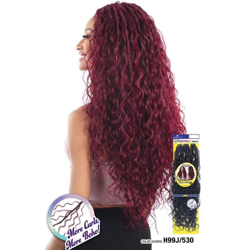 Shake-N-Go 3X Bora Bora locs 22" (4)