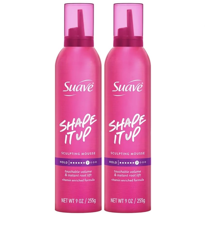 Suave Extra Hold Shaping Mousse, 9 oz, 2 Pk Beauty & Personal Care Fenny World Store
