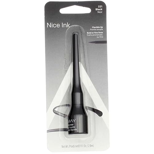 Liquid Eyeliner # 221 Black Noir by Almay for Women - 0.1 oz Eyeliner Beauty & Personal Care Almay