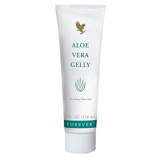 Forever Living - Aloe Vera Gelly - Pure Aloe Gel for Soothing and Moisturizing Skin, Non-Staining and Fast-Absorbing, Vegan and Gluten-Free, 4 fl oz Beauty & Personal Care Forever Living Products