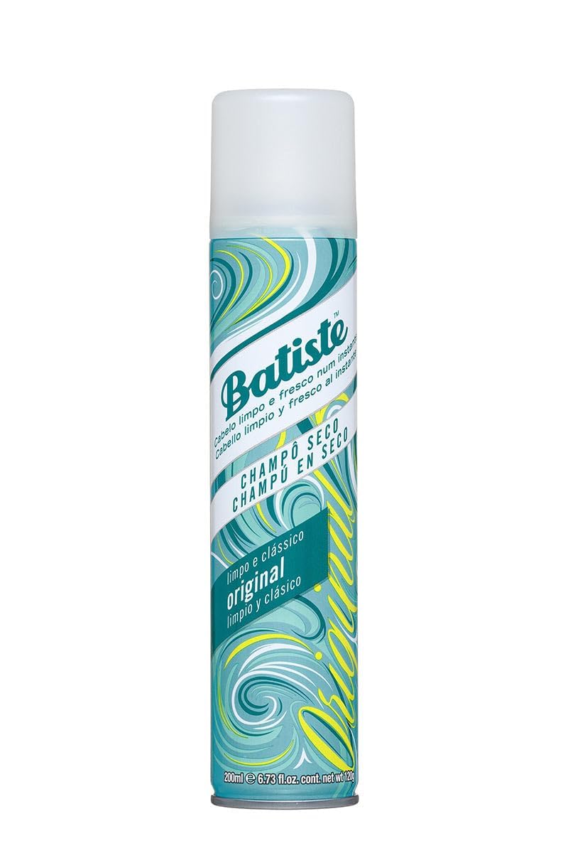 Batiste Original Dry Shampoo, 6.76 OZ / 200ml , Powder, Oily Hair, Oil Control, Citrusy Scent Beauty and Personal Care Batiste
