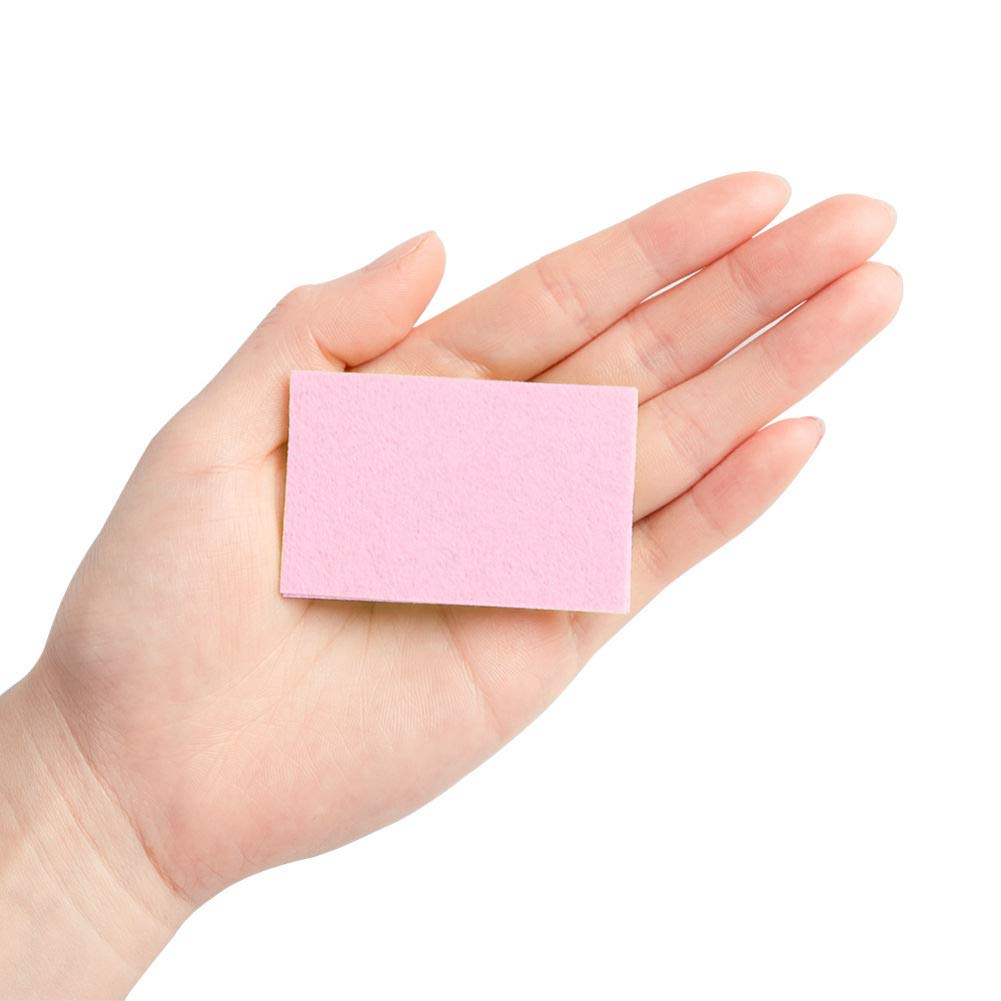 Aysekone 600 Pieces Pink Lint Free Nail Wipes Gel Polish Remover Cotton Pads for Manicure and Nail Art Beauty & Personal Care Aysekone
