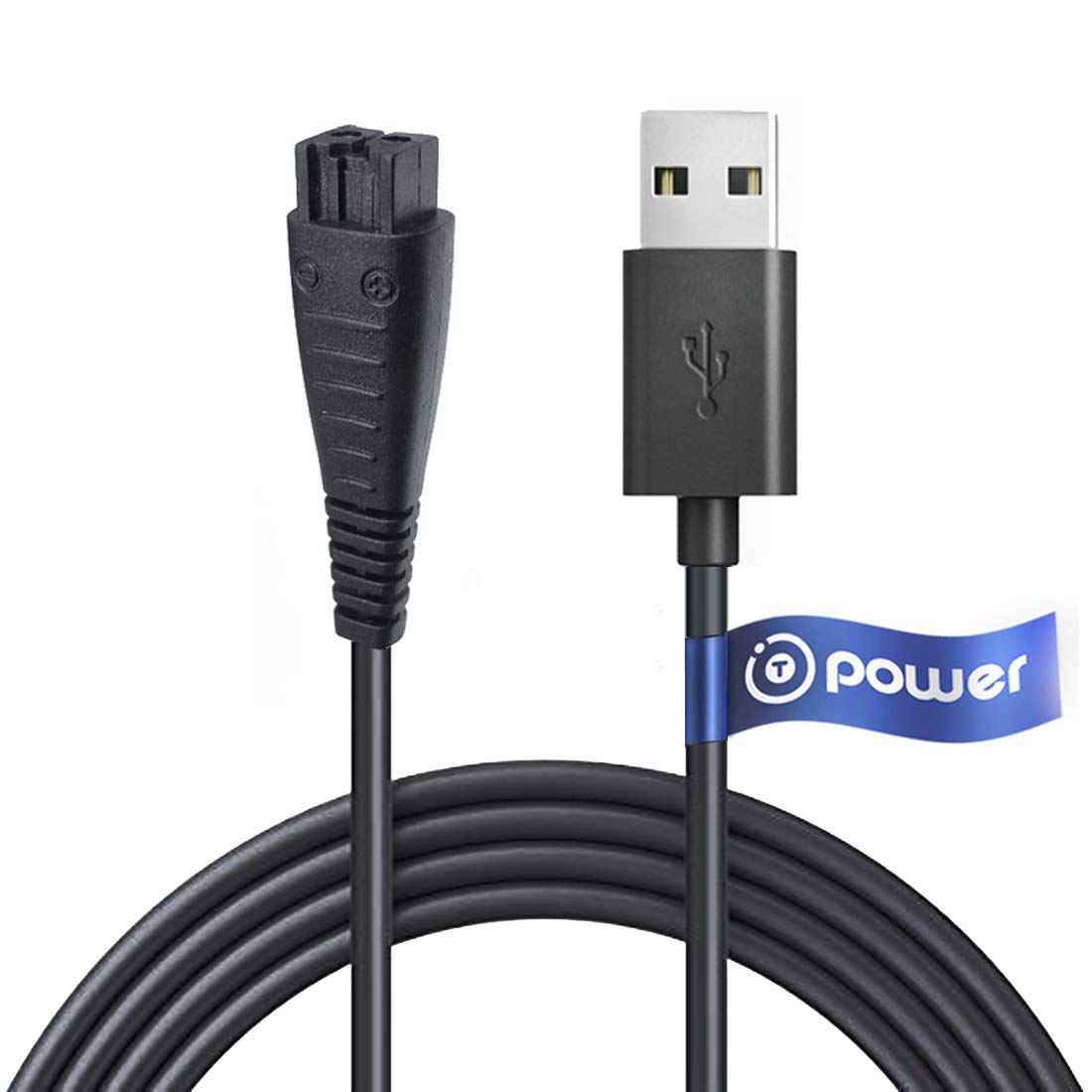 T POWER 5v Charger for Panasonic Arc3 Arc4 Arc5 WESLV81K7P58 ES-LV Series Re7-87 Re7-51 Re7-59 Es-lv97-k Es-lv65-s Es-lv67-k Electric Shaver Razor Ac Beauty and Personal Care T POWER