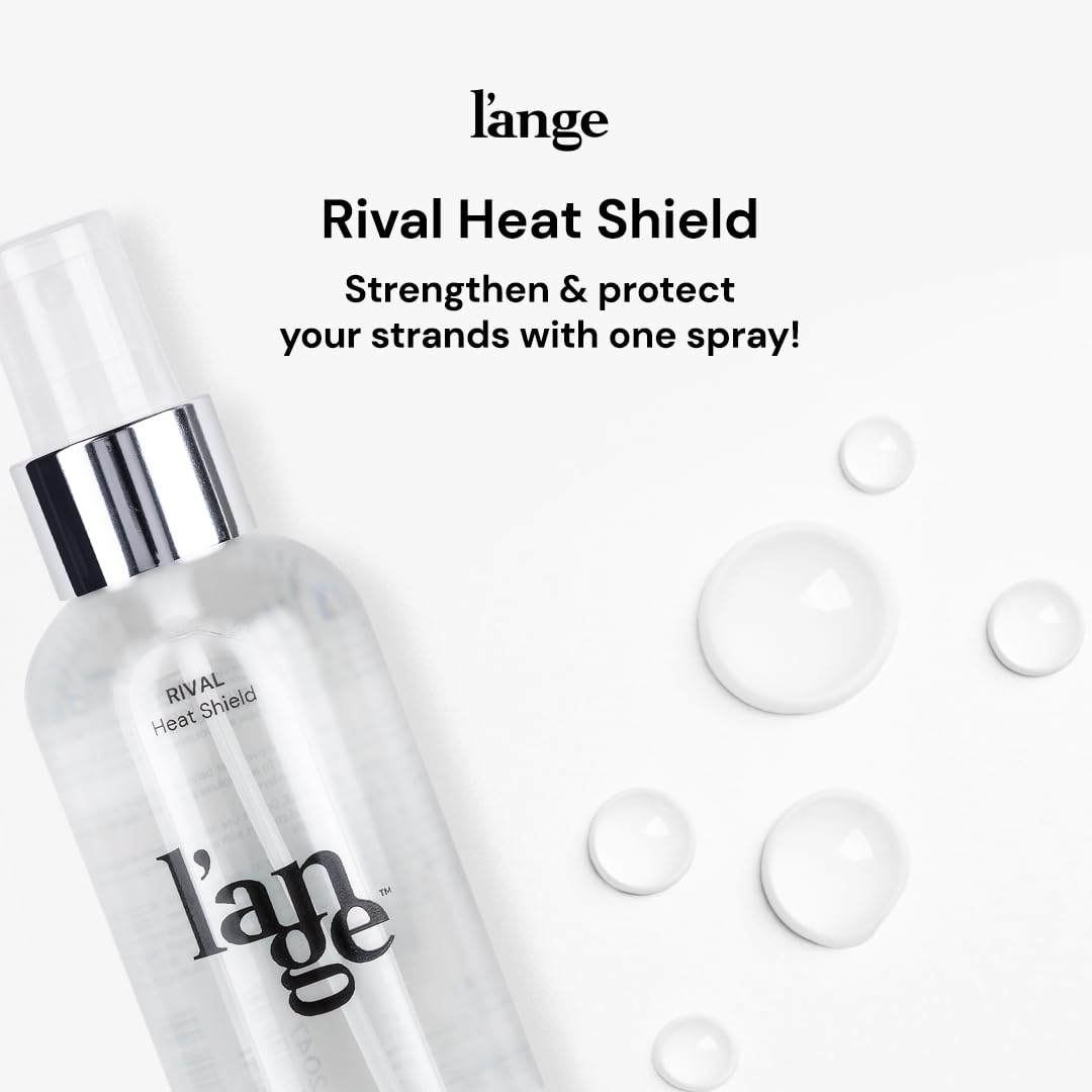 L'ANGE HAIR Rival Heat Shield | Heat Protection Spray for Hair | Prevents Frizz and UV Damage | Lightweight Thermal Protectant Spray | Adds Shine Beauty & Personal Care L'ANGE HAIR