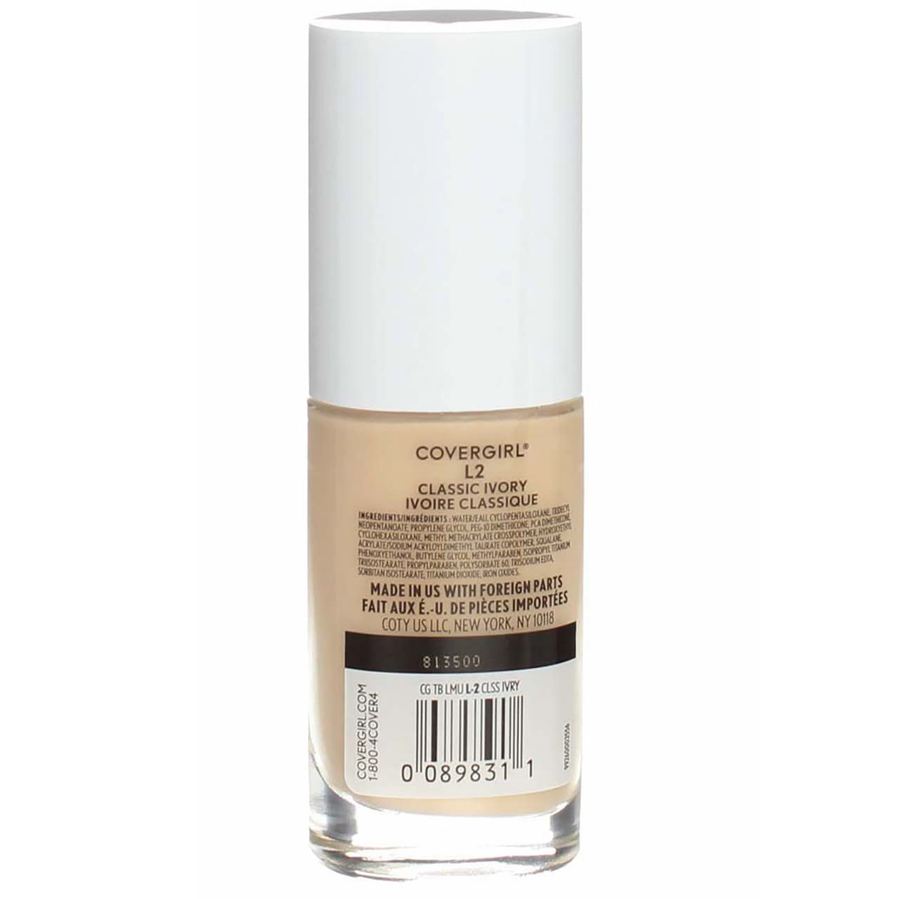 CoverGirl Trublend Classic Ivory L2 Liquid Makeup -- 2 per case. Beauty & Personal Care COVERGIRL