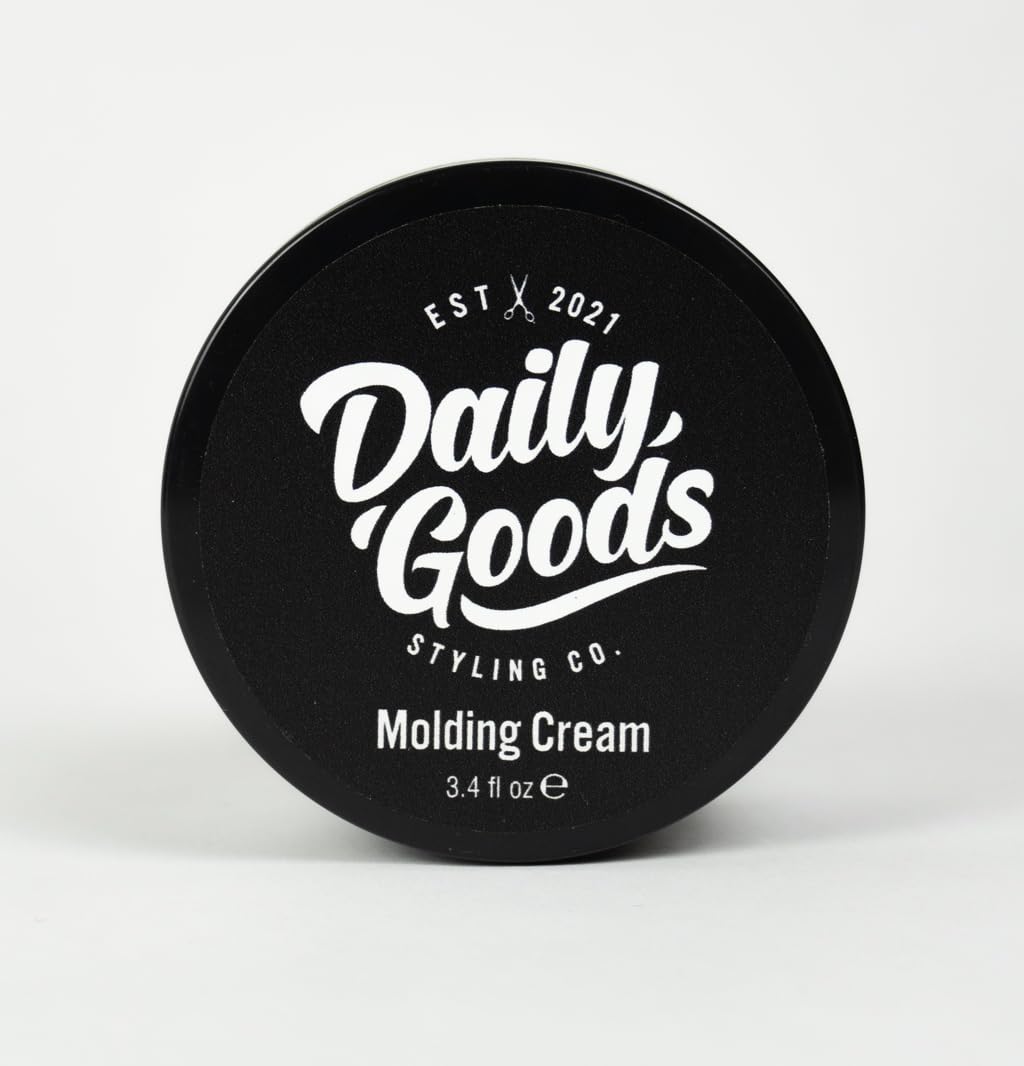 Daily Goods Styling Co. | Molding Cream | Natural Shine | Medium Hold | 3.4 oz 100 mL Beauty & Personal Care Daily Goods Styling Co.