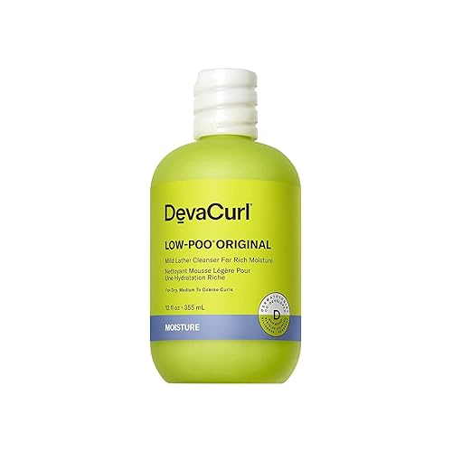 DevaCurl Low-Poo Original Mild Lather Cleanser for Rich Moisture, 12 fl. oz. Beauty & Personal Care DevaCurl