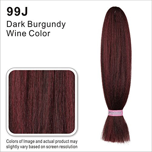 Vivica A Fox Hair Collection HKBK16L-V Human Hair Afro Curl Kinky Bulk Extension, 99J, 5.8 Ounce