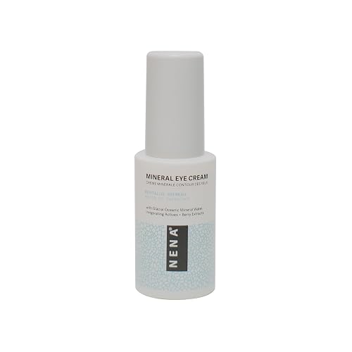 NENA Skincare Mineral Eye Cream - Hydrating Under Eye Cream for Dark Circles - Reduces Appearance of Puffiness with Canadian Glacial Water - 0.5 oz. Beauty & Personal Care NENA