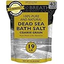 Aromasong Dead Sea Bath Salt - 100% Pure & Natural Dead Sea Salts for Soaking Coarse Grain 19 LB - Bulk Resealable Pack (Packaging May Vary) Used Beauty & Personal Care Aromasong