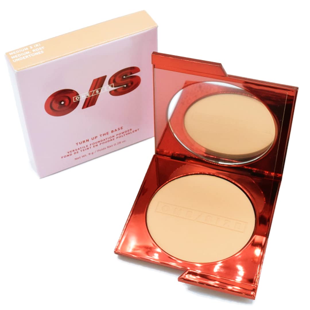 One size One Size Patrick Starrr Turn Up The Base Powder Foundation - Medium 3 (R) - Medium, Rosy Undertones - Face Pressed Powder Makeup Foundation Beauty & Personal Care One size