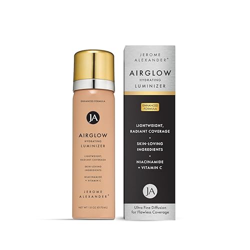 Jerome Alexander MagicMinerals AirGlow Tinted Highlighting Night Mist, Illuminating Airbrush Tinted Moisturizer Spray | Bronze Glow Beauty & Personal Care Jerome Alexander