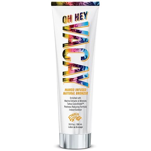 Fiesta Sun Oh Hey Vacay Mango Infused Natural Streak Free Bronzer 9.5oz Beauty & Personal Care Fiesta Sun