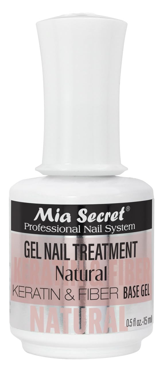 Mia Secret Professional Gel Nail Treatment Keratin Base & Top Gel 0.5 FLoz